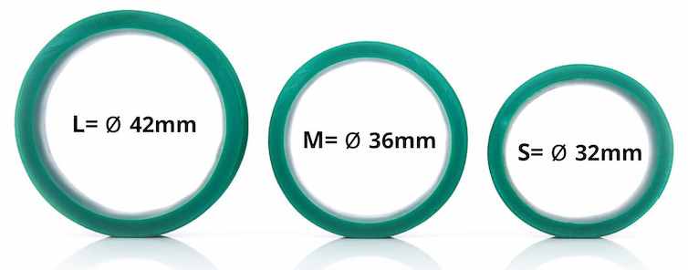 Penisringe, Cockringe, Hodenringe - das Penisring-Set von Toylie besteht aus drei verschiedenen Penisringen