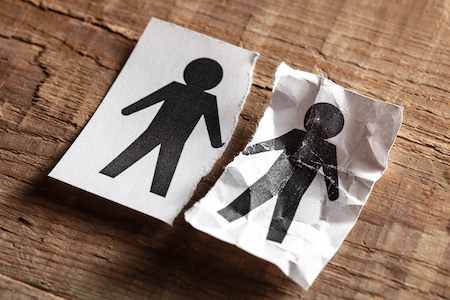 Er hat sich getrennt