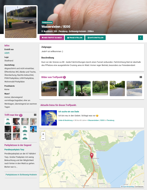 Parkplatzsex Wassersleben / B200 Flensburg