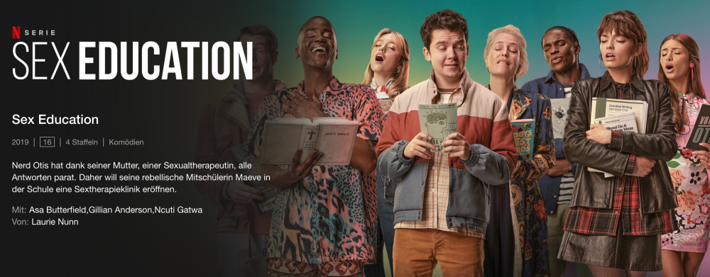 SexEducation auf Netflix streamen